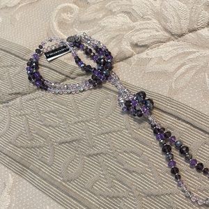 White House Black Market long beaded necklace